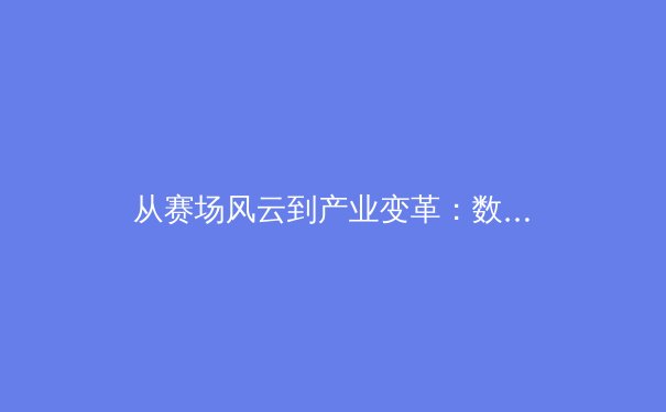 从赛场风云到产业变革：数字时代中国体育的突围之路 - 2